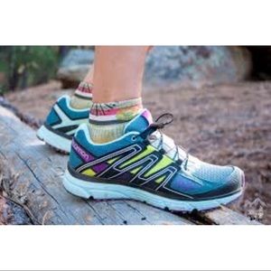 Salomon X-Mission 3 Trail Running Hiking Shoes Women's Teal